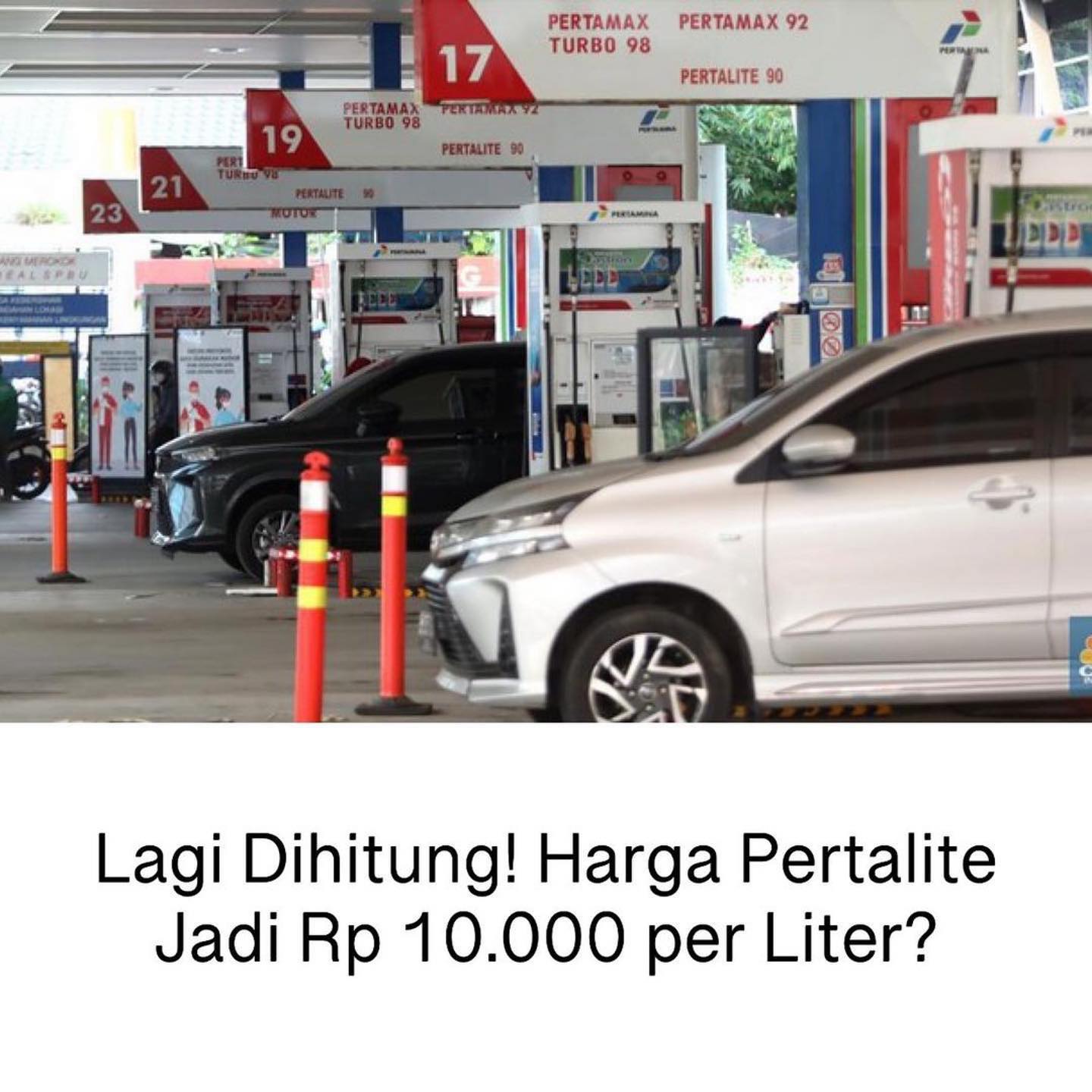 Lagi Dihitung! Harga Pertalite Jadi Rp.10.000 Per Liter ?