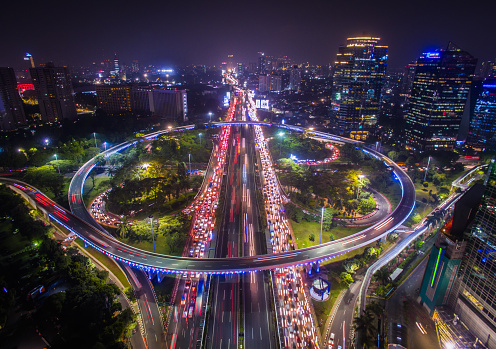 PESONA KEINDAHAN SIMPANG SEMANGGI, JAKARTA ❤️🇮🇩 