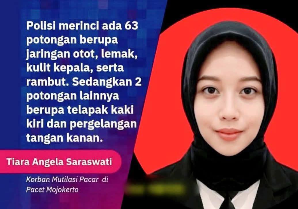 Polisi ungkap identitas dari 65 potongan tubuh manusia yang ditemukan di semak-semak Dusun Pacet Selatan, Pacet, Mojokerto.