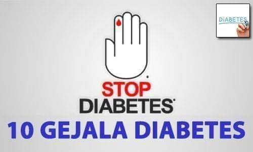 10 Gejala Diabetes atau Penyakit Kencing Manis