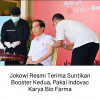 Jokowi Resmi Terima Suntikan Vaksin Booster Kedua, Pakai Indovac Karya Bio Farma