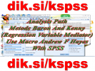 Analysis Path Metode Baron And Kenny (Regression Variable Mediator) Use Macro Andrew F Hayes With SPSS