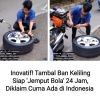 Inspiratif! Tambal Ban Keliling Siap 24 Jam, Diklaim Cuma Ada Di Indonesia