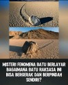 Misteri fenomena aneh "Batu Berlayar" di Death Valley: batu bergerak dan berpindah sendiri sejauh puluhan meter! Ini penjelasannya