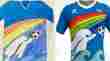 Klub sepakbola Pescara menggunakan desain jersey bocah 6 tahun.