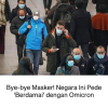 Bye Bye Masker ! Negara Ini Pede 'Berdamai' dengan Omicron