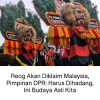 Reog Akan Diklaim Malaysia, Pimpinan DPR : Harus Dihadang Ini Budaya Asli Kita