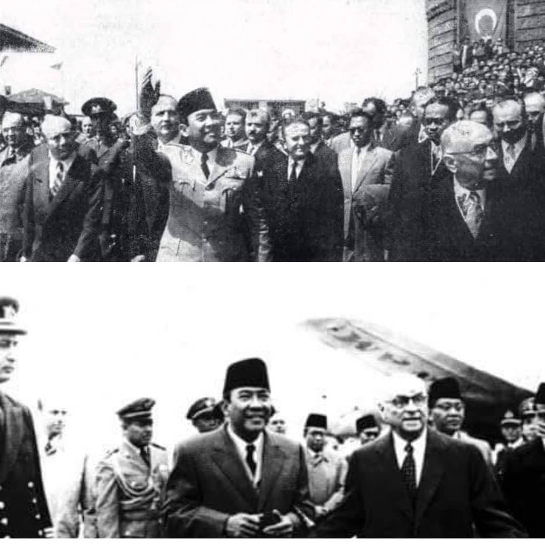 Spesial 17 Agustus Kunjungan Bung Karno ke Turki 1959.